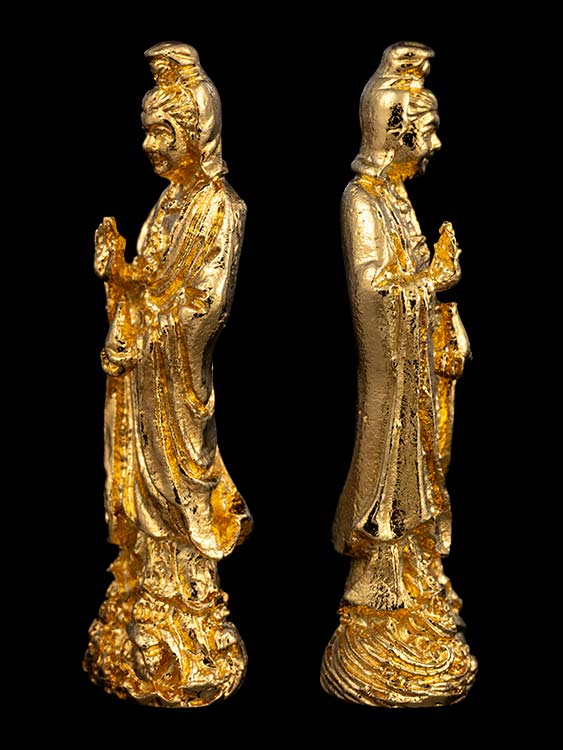 รูปหล่อเจ้าแม่กวนอิม หลวงปู่โต๊ะ วัดประดู่ฉิมพลี ปี2521 จ.กรุงเทพ สวยเดิม พร้อมกล่องเดิม-1