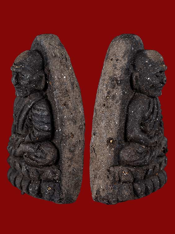 พระหลวงปู่ทวด วัดช้างให้ เนื้อผงว่าน พิมพ์ใหญ่ ปี24 พร้อมกล่องเดิม-1