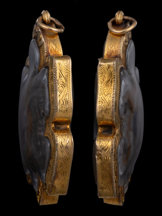 เหรียญเต่ารวมพุทธคุณหลวงปู่หลิว วัดไร่แตงทอง พร้อมเลี่ยมทอง-1