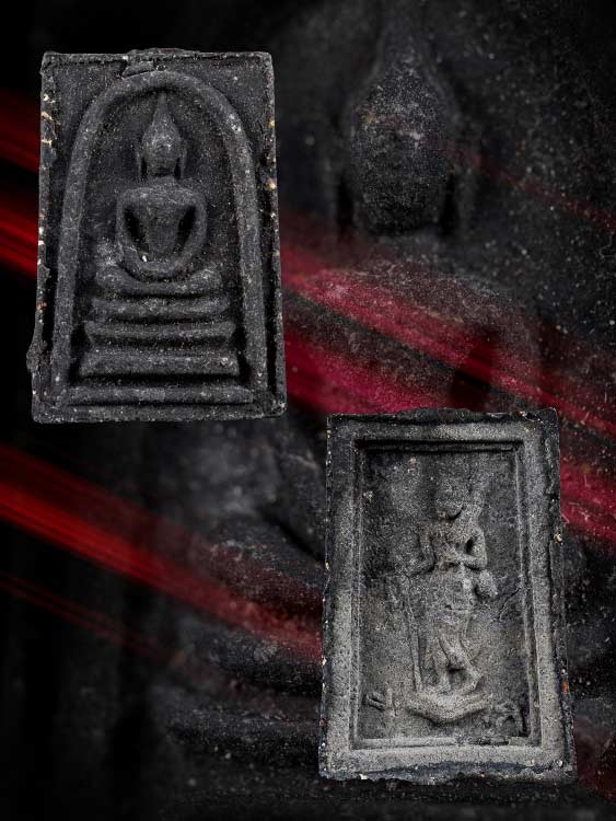 พระสมเด็จพิมพ์คะแนนหลังสีวลี หลวงพ่อกวย วัดโฆสิตาราม-1