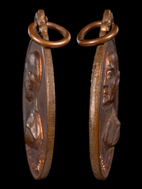 เหรียญหันข้าง ท่านเจ้าคุณนรฯ พิมพ์เล็ก วัดเทพศิรินทร์ ปี13-1