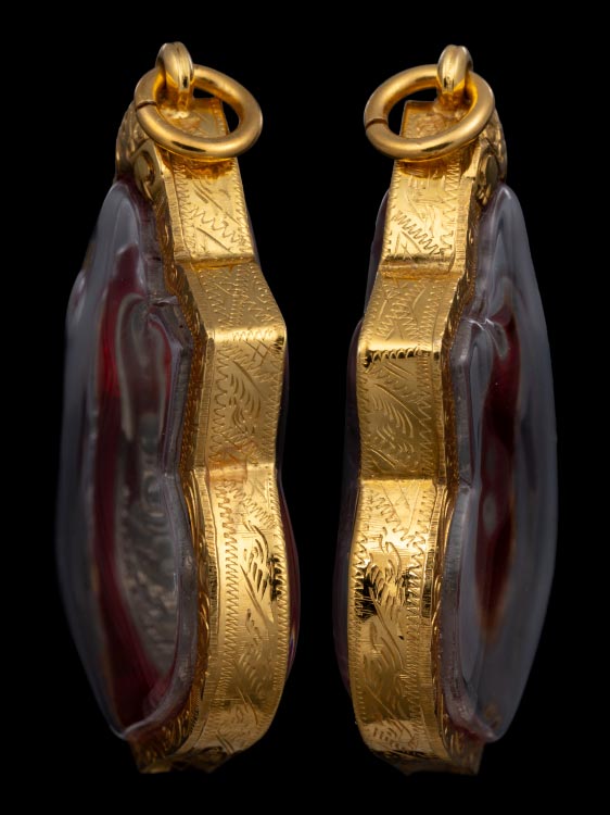 เหรียญหลวงพ่อโสธร วัดโสธรฯ รุ่นสร้างโรงเรียน ปี09 พร้อมเลี่ยมทอง-1