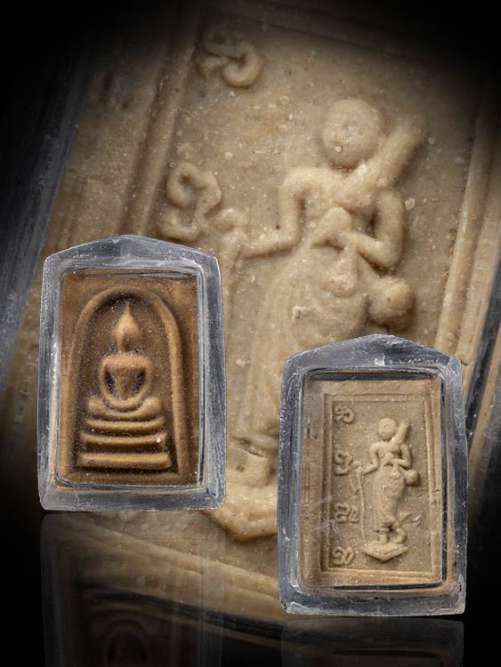 พระสมเด็จพิมพ์คะแนนหลังสีวลี หลวงพ่อกวย วัดโฆสิตาราม-1