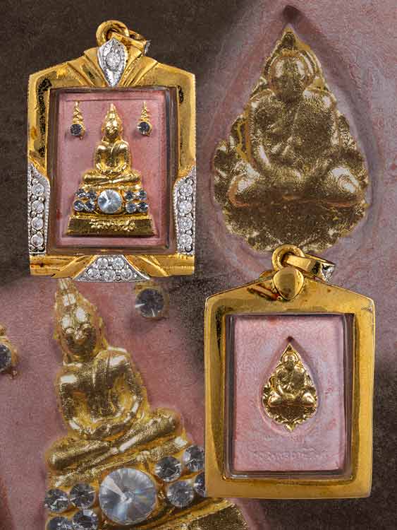 พระหางหมากหลวงพ่อฤาษีลิงดำ วัดท่าซุง จ.อุทัยธานี พร้อมตลับชุบทอง-1