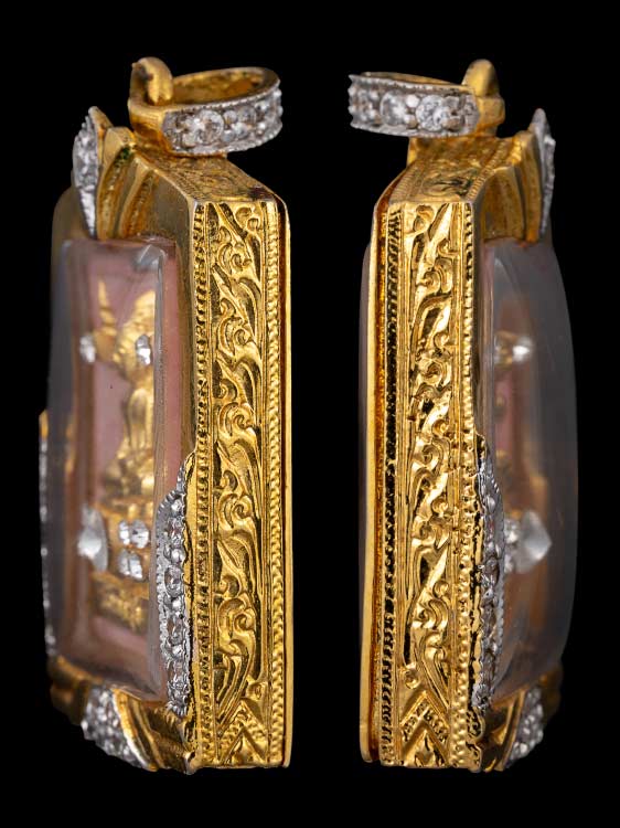 พระหางหมากหลวงพ่อฤาษีลิงดำ วัดท่าซุง จ.อุทัยธานี พร้อมตลับชุบทอง-1