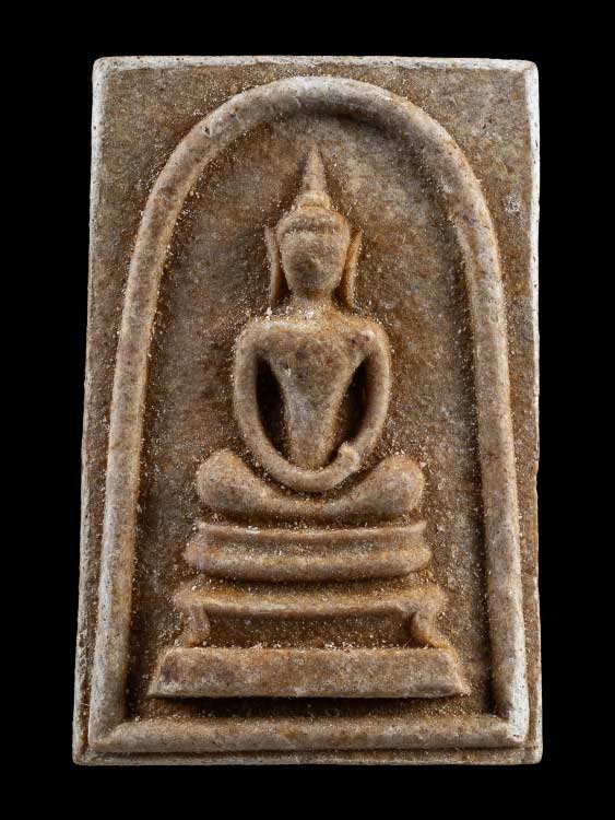 พระสมเด็จหลังสีวลีหลวงพ่อกวย พิมพ์ใหญ่ สวยเต็มฟอร์ม พร้อมกล่องเดิม-1