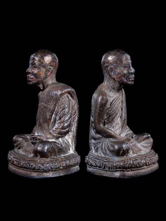 รูปหล่อหลวงปู่วิเวียร วัดดวงแข เนื้อนวะโลหะ พร้อมกล่องเดิม-1