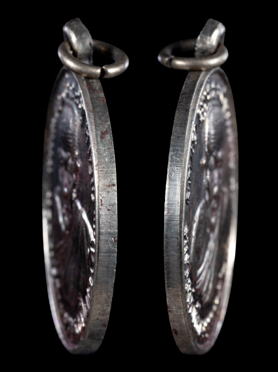 เหรียญหลวงพ่อเขียน หลังหลวงปู่สุข วัดปากคลองมะขามเฒ่า พิมพ์ใหญ่ ปี07-1