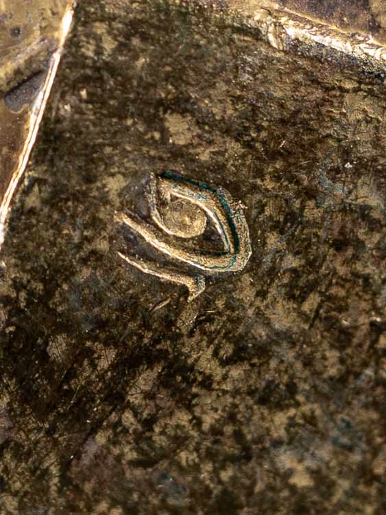 เหรียญเสือเดี่ยวหลวงพ่อสุด วัดกาหลง เนื้อกะไหล่ทอง สวยแชมป์-1