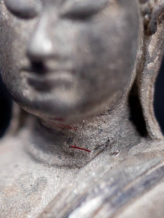 พระกริ่งหลวงพ่อโสธร กรมตำรวจ80ปี เนื้อเงิน ขัดเงา มีเส้นคอ นิยม-1