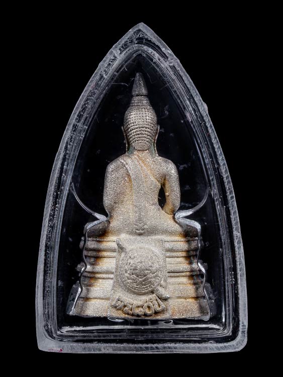 พระกริ่งหลวงพ่อโสธร กรมตำรวจ80ปี เนื้อเงินผิวรุ้ง โซนนิยม สภาพสวย-1