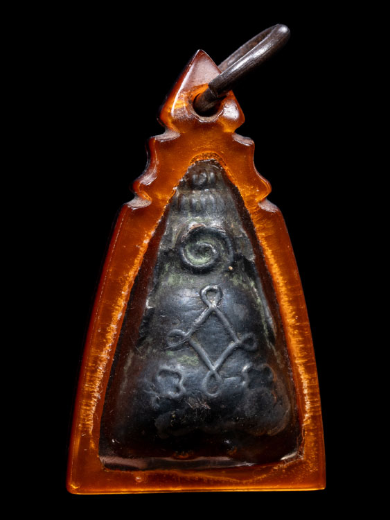 พระปิดตาหลวงพ่ออี๋ วัดสัตหีบ เนื้อเมฆพัด-1