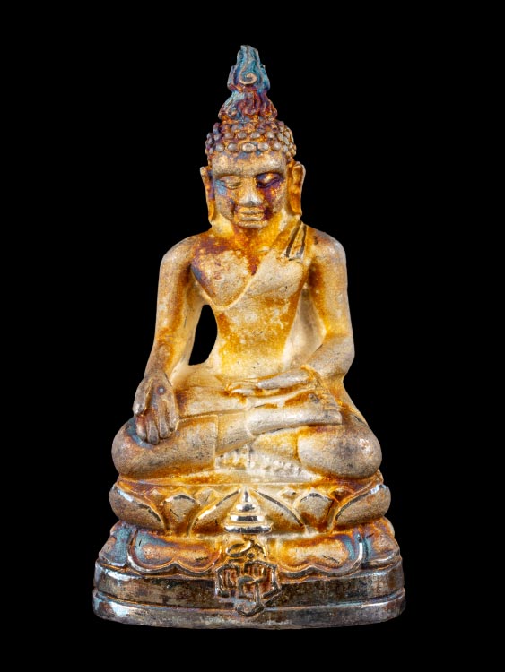 พระกริ่งไพรีพินาศ เนื้อเงิน พร้อมกล่องเดิม-1