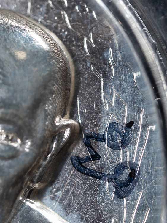 เหรียญห่วงเชื่อมหลวงพ่อฟู วัดบางสมัคร เนื้อเงิน มีจาร สวยเดิมมากๆ พระดีอนาคตไกลครับ-1