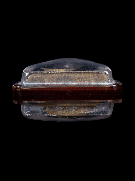 รูปหล่อหลวงพ่อแช่ม วัดฉลอง พร้อมเลี่ยมวินเทจ-1