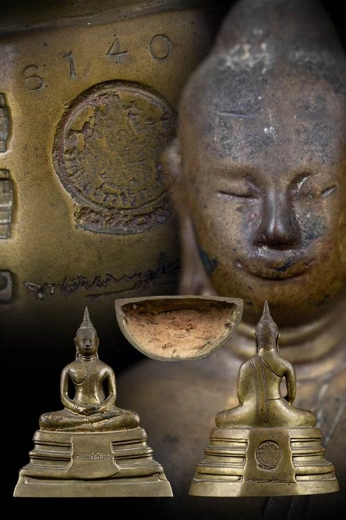 พระบูชาหลวงพ่อโสธร ปี2509 ขนาด3นิ้ว ตรงปี-1