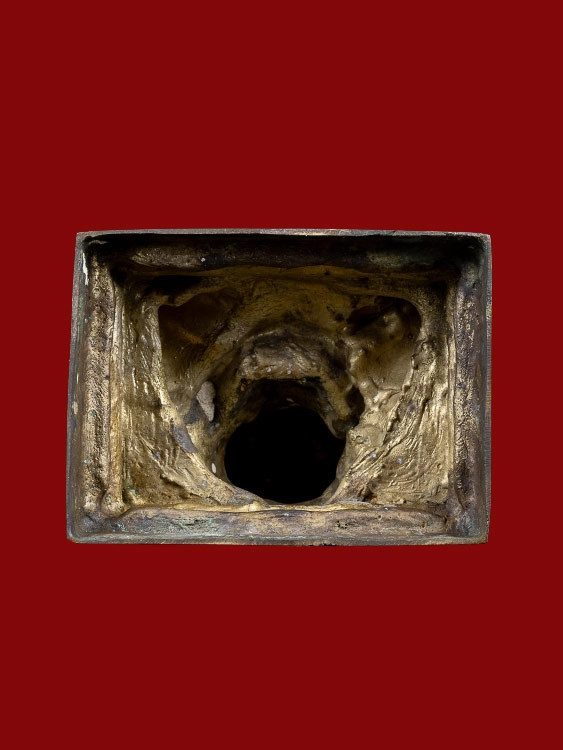 พระบูชาหลวงพ่อเนื่อง วัดจุฬามณี เนื้อโลหะ ปี2529 จ.สมุทรสงคราม-1