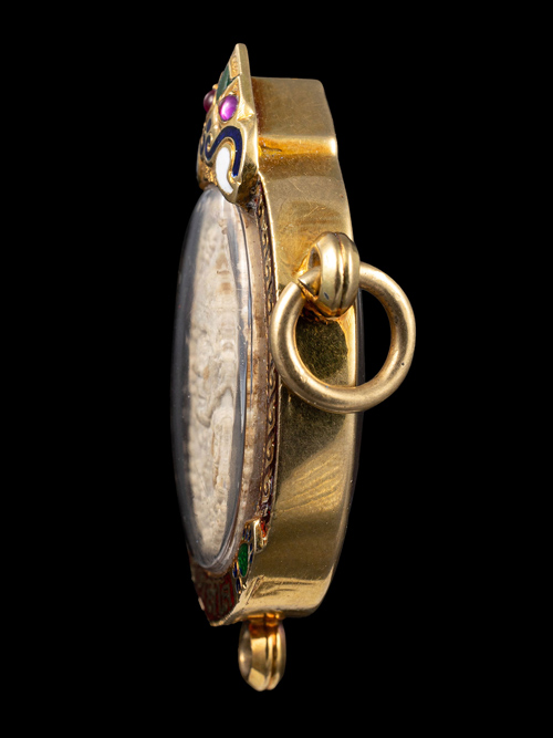 พระผงดวงเศรษฐี หลวงปู่หมุน วัดป่าหนองล่ม สภาพสวยมาก พร้อมเลี่ยมทองสั่งทำ-1