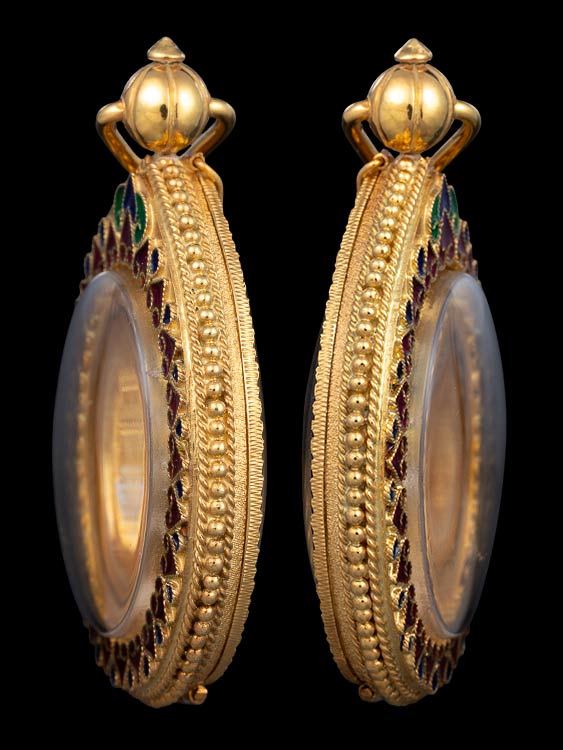 เหรียญลพ.แช่ม วัดดอนยายหอม เนื้อทองคำ เหรียญสุดยอดหายากของสาย พร้อมตลับทอง1ใบ หนักรวม34.3กรัม-1