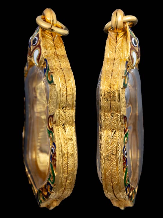 เหรียญเสมาไตรมาส59ลพ.รวย ปาสาทิโก วัดตะโก เนื้อทองคำ พร้อมตลับทอง1ใบ พระสวยทรงคุณค่าอนาคตดี-1