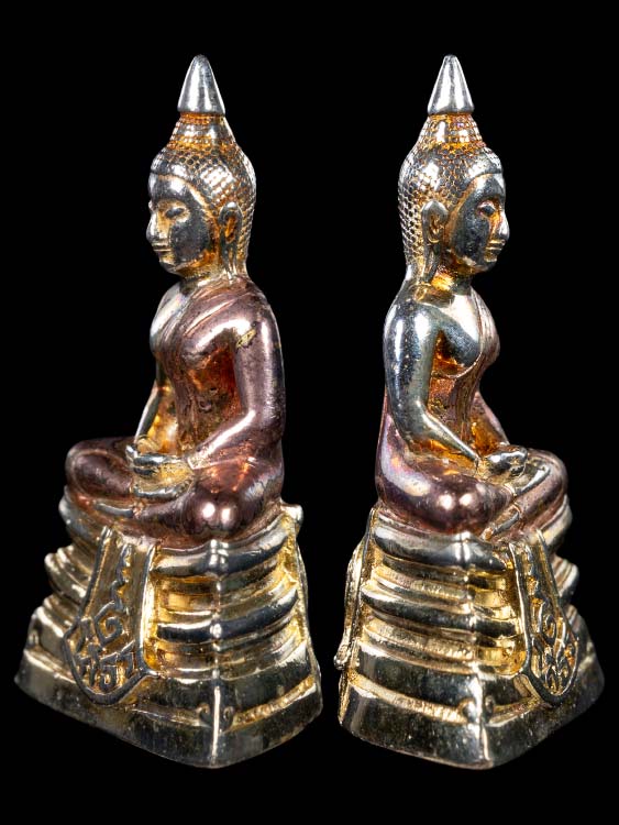 พระกริ่งหลวงพ่อโสธร 80ปีกรมตำรวจ เนื้อเงินสามกษัตริย์ พร้อมกล่องเดิม-1