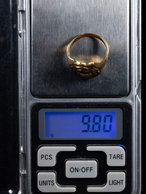 แหวนหลวงพ่อเต๋ คงทอง วัดสามง่าม รุ่นแรก เนื้อทองคำ สวยเดิม หายาก-1