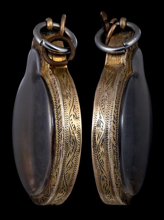 เหรียญหมุนเงินหมุนทอง หลวงปู่หมุน วัดบ้านจาน ประคำ18เม็ด พร้อมเลี่ยมทอง-1