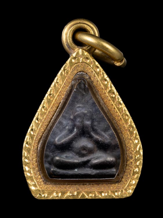 พระปิดตาหลวงปู่โต๊ะ วัดประดู่ฉิมพลี จ.กรุงเทพฯ พร้อมเลี่ยมทอง