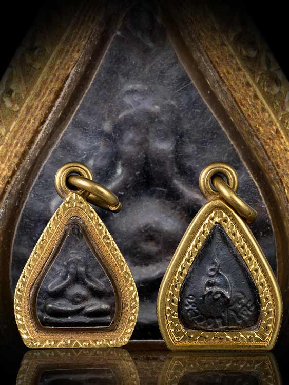 พระปิดตาหลวงปู่โต๊ะ วัดประดู่ฉิมพลี จ.กรุงเทพฯ พร้อมเลี่ยมทอง-1